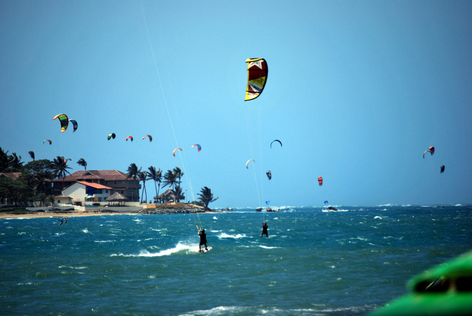 Cabarete Beach, Puerto Plata, Dominican Republic - Kite Surfers' capital of the world