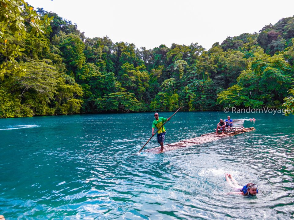 Rafting in Blue Lagoon