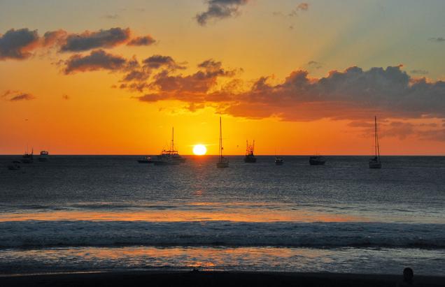 Sunset at San Juan Del Sur