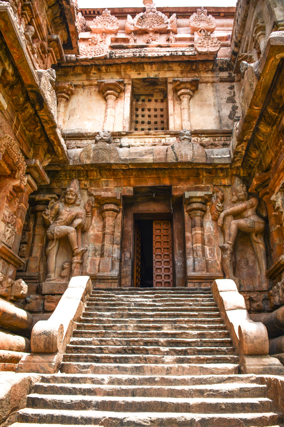 One of the temple entrances guarded by Dwarabalas