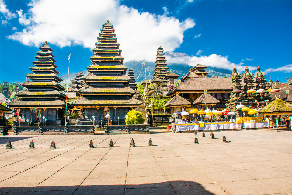 Center of Pura Penataran Agung