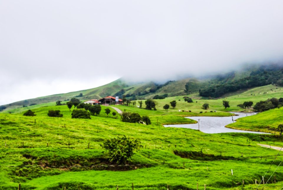 Scenery while driving in Costa Rica