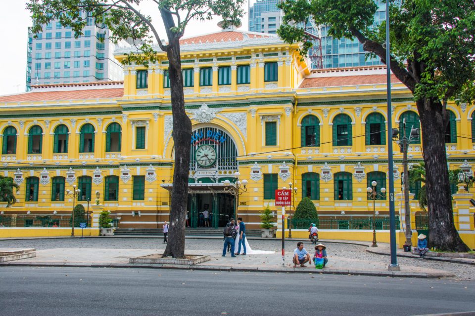 Central Post office in Ho Chi Minh City or Saigon