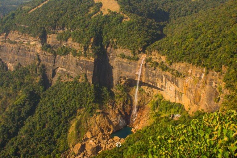 Nohkalikai Falls - It is the tallest plunge waterfall in India