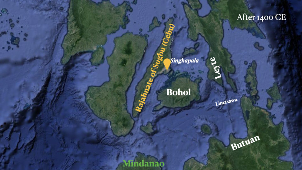 Map of Visayas Region, Philippines